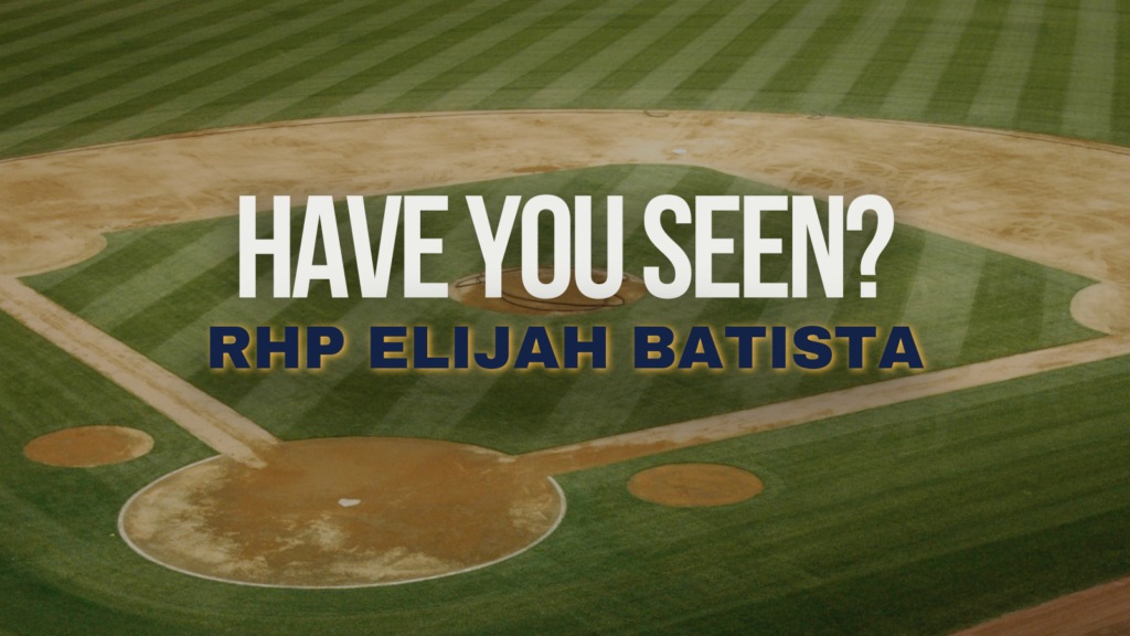 RHP Elijah Batista - Cardinal Hayes HS ('26)